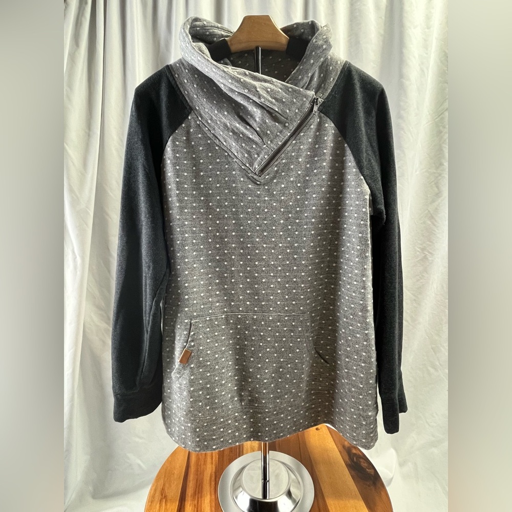 Maurices Polka Dot Sweatshirt